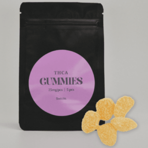 THCA GUMMIES - 25mg - 5st Apelsin/Mandarin