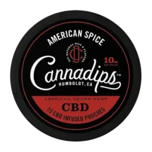 Cannadips Slim American Flavor 15mg/påse CBD