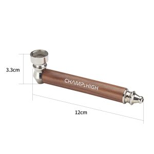 Pipa - Champ High Metal Pure med träskaft