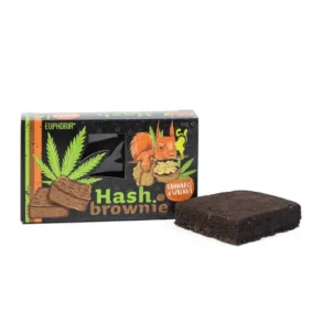 Euphoria Hash Brownie Cannabis & Walnöt